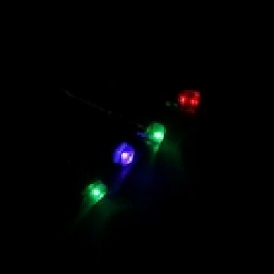 Светодиодная уличная гирлянда Дождь, ПРОВОД-хБЕЛЫЙ, УМС (5W), цвет-мульти, 2.0*6.0м, 1500 диодов. Артикул Г1080206